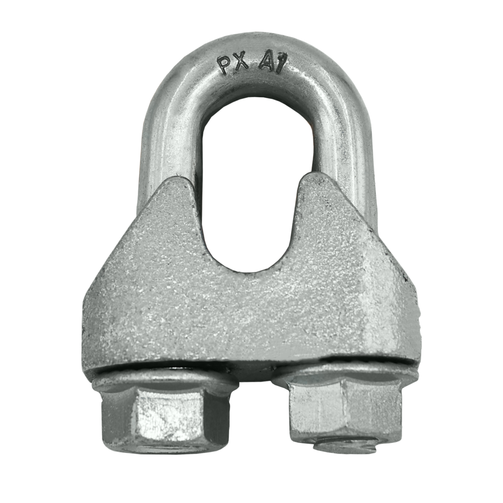 Wire Rope Clip with casted Bridge PCTA POWERTEX | Powertex